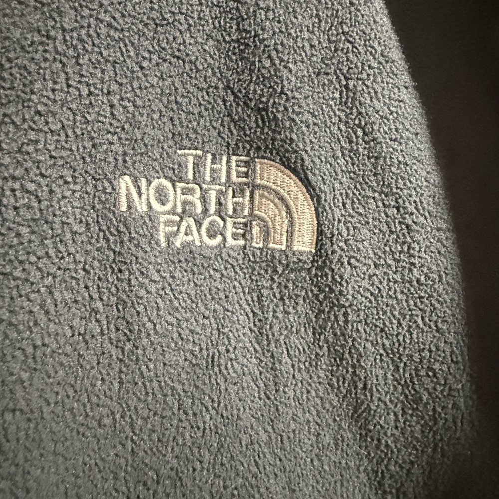 The North Face Men's Black and Gray Fleece Jacket - 3X - Picture 4 of 4
